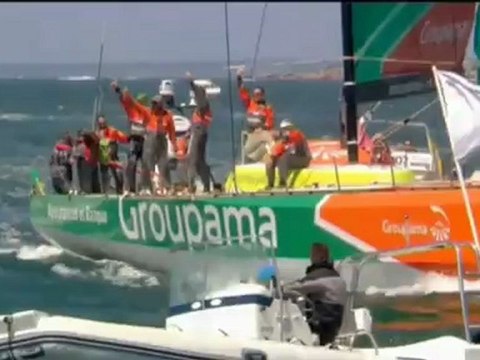 Volvo Ocean Race: El Groupama, a un paso de la victoria