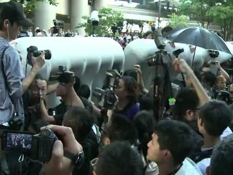 Tumulto em Hong Kong