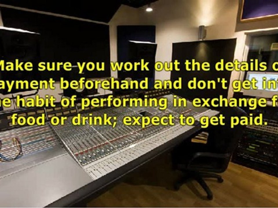 Music performing | Starting a music performing career