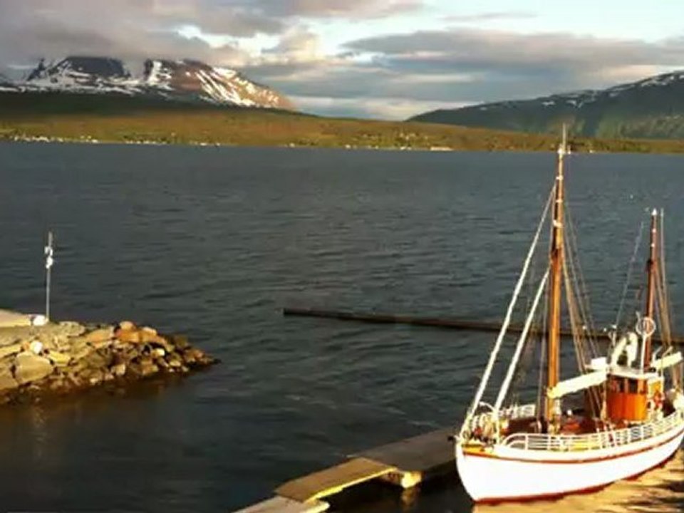 View from the Malangen Brygger Hotel, Norway