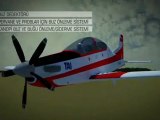 Hürkuş uçağımızın teknik özellikleri uçuş simulatör ortamında