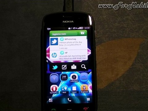 Nokia 808 PureView - Come usare un wireless gaming mouse Logitech G700 via USB OTG