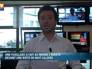 Lille : une fusillade a fait 2 morts et 5 blessés dont 1 grave