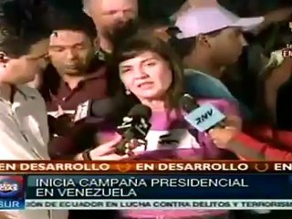 Cohetazo nacional marca inicio de campaña de Hugo Chávez