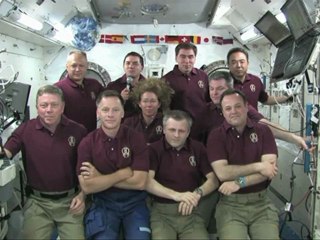 [STS-135] Joint Crew News Conference