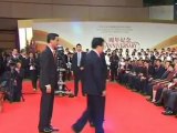 Heckler interrupts Hu in Hong Kong