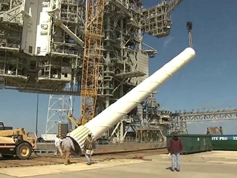 [Ares] Old Shuttle Lightning Mast Removed