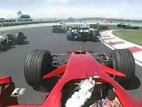 F1 2008 - R11 - Raikkonen onboard start Hungaroring