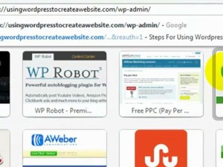 Using Wordpress To Create A Website - Fantastico Icon