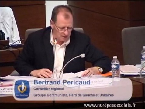 Intervention Bertrand Pericaud ligne Calais-Dunkerque et base aerienne de Cambrai 25-06-12