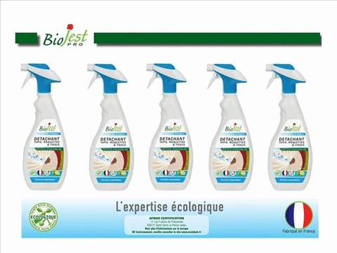 Détachant tapis tissus moquettes écologique Biojest Pro