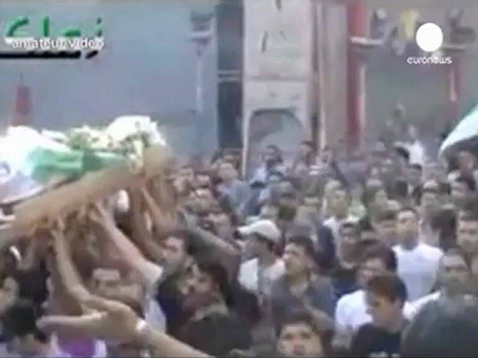 Funeral attack in Syria-claims