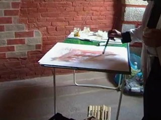 1 ère édition de la journée de peinture dans la cité des Montgommery en 2011 à Ducey