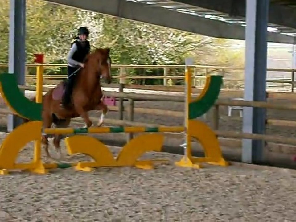 -Clara et Origan ;) -♥-à L'Ecurie de la Vayrie -♥- CSO-Stage de Pâques 2012-