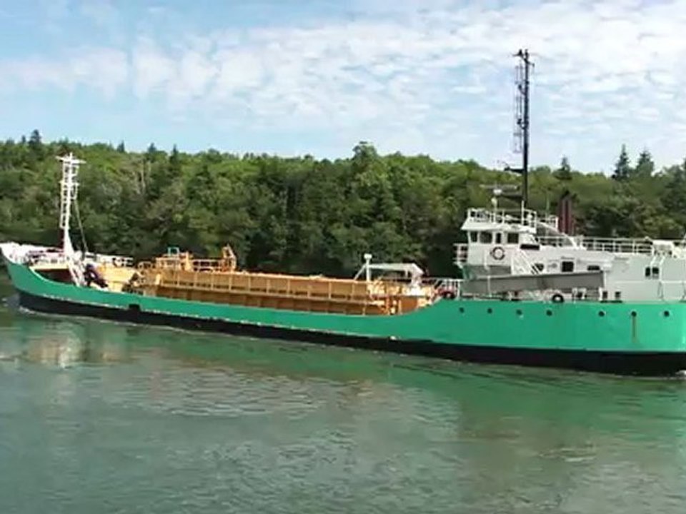 Croisière sur l'Odet - Transport de sable sur le Penfret