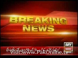 Breaking News - Karachi Target Killg - 1st July 2012 - By Ary News