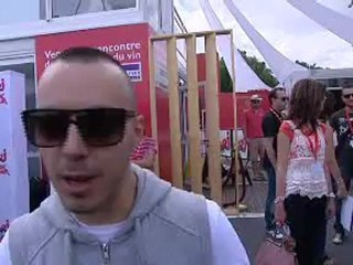 Le chanteur Lucenzo de retour au pays du vin