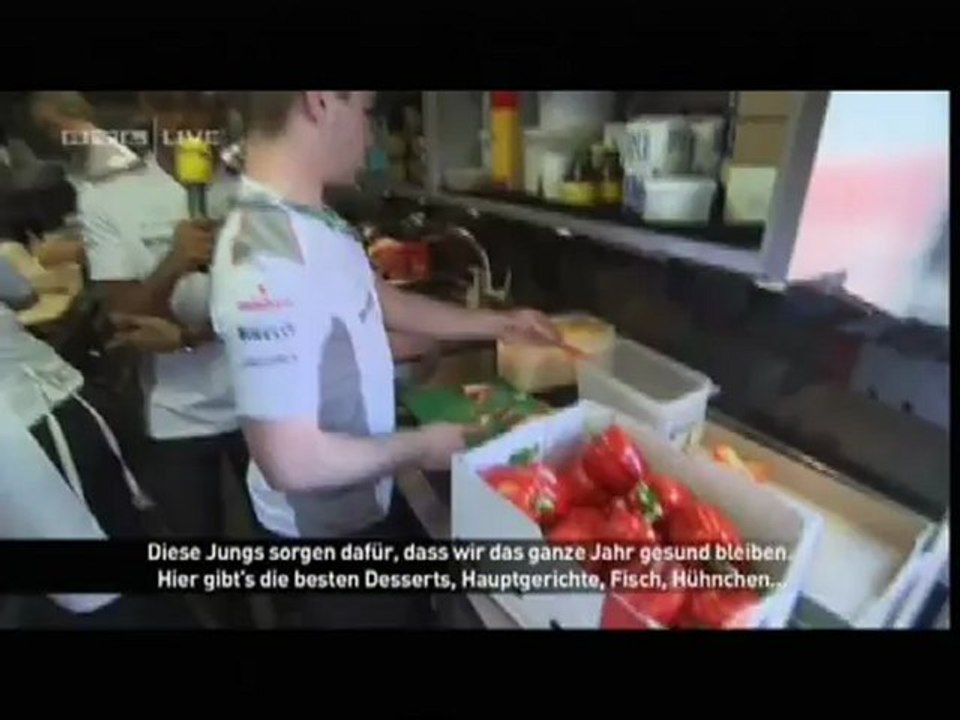 Lewis Hamilton Brand Center Motorhome Tour