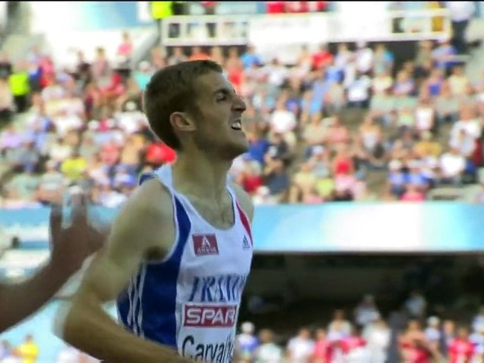 Florian Carvalho - Chp Europe Athlé 1500m - Helsinki 2012 - Finale