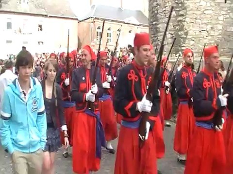 Rentrée de la compagnie des zouaves St Pierre 2012 Thy-le-château