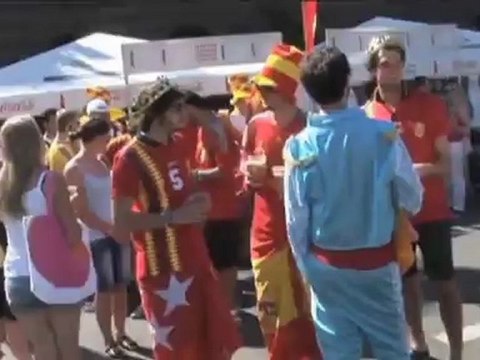 Fans in Kiew heiß aufs Finale