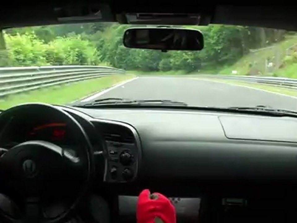 Honda S2000 Mugen accident au Nurburgring