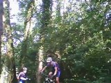 Petite descente VTT ERCE PRES LIFFRE.