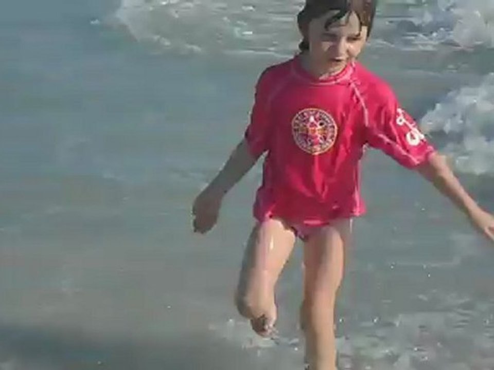 Alyssa affronte les vagues du golfe du Mexique