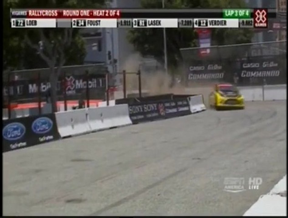 SEBASTIEN LOEB et la DS3 XL aux XGAMES 2012 à Los Angeles :  Le triomphe des Frenchies !! ^^