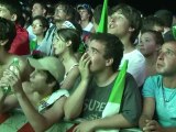 Euro-2012: l'immense déception des supporteurs italiens à Rome