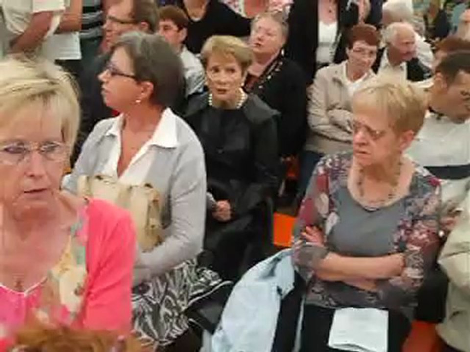 Messe du jubilé d'argent du père Paul Baillot