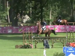 Parcours de travaille avec mon quéqué sur la 1.25m à fontainebleau