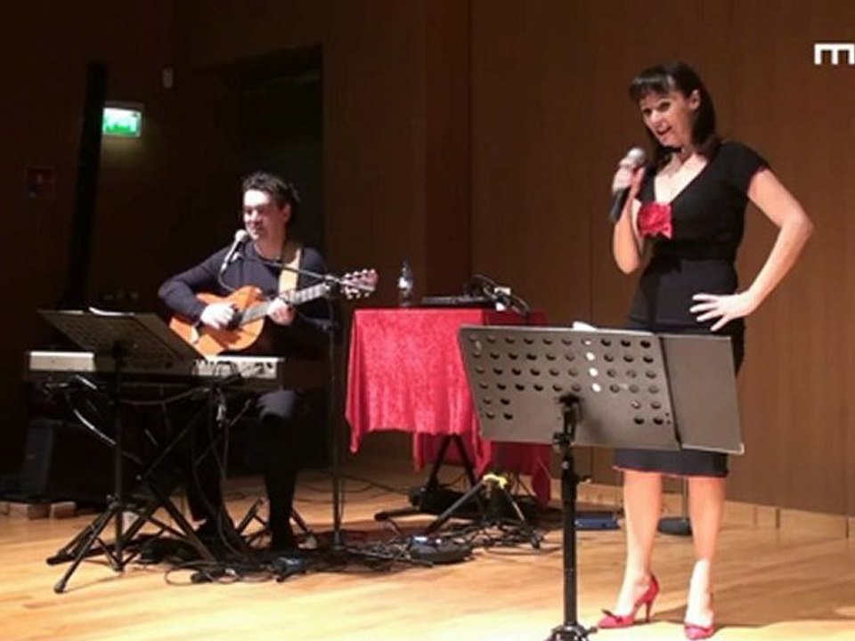 Concert du 11/03/2012 : La chanson française au féminin, par Aline Fournier (chant) et Georges Gasquy (piano)