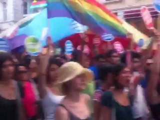 istiklal eşcinsel travesti eylemi