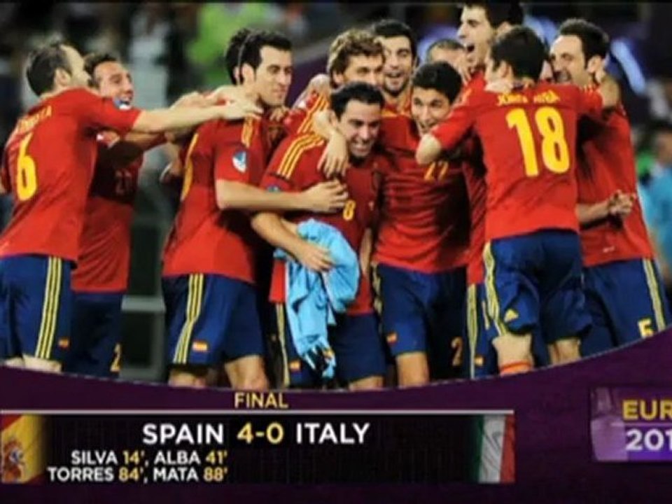 4:0-Sieg gegen Italien: Spaniens historischer EM-Titel