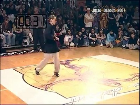 Popping Hip Hop Dance Battle @ Juste Debout Street Dance Contest