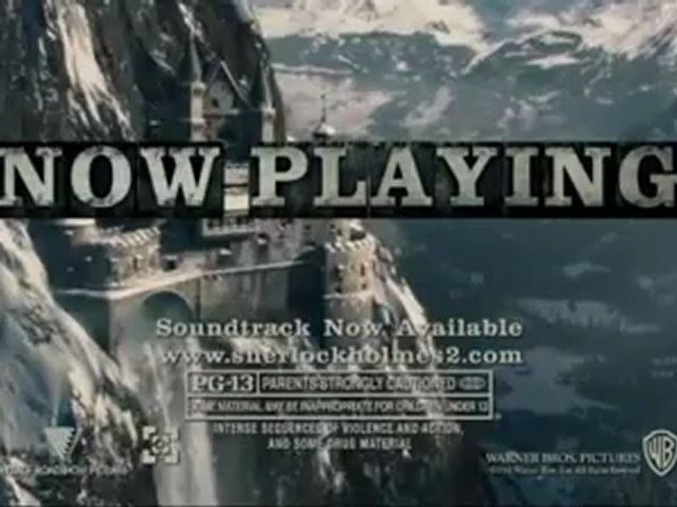 Sherlock Holmes - A Game of Shadows - TV Spot Number 1