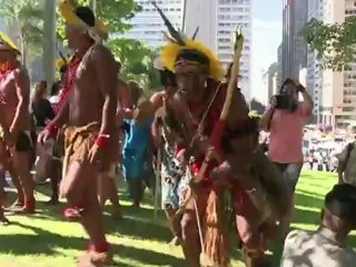 Des indiens dans la ville pour le sommet de Rio+20