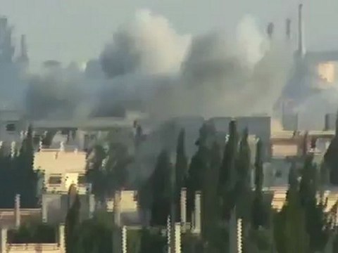 La ville de Homs sous les bombes