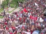 Les Canadiens dans les rues pour la liberté de manifester