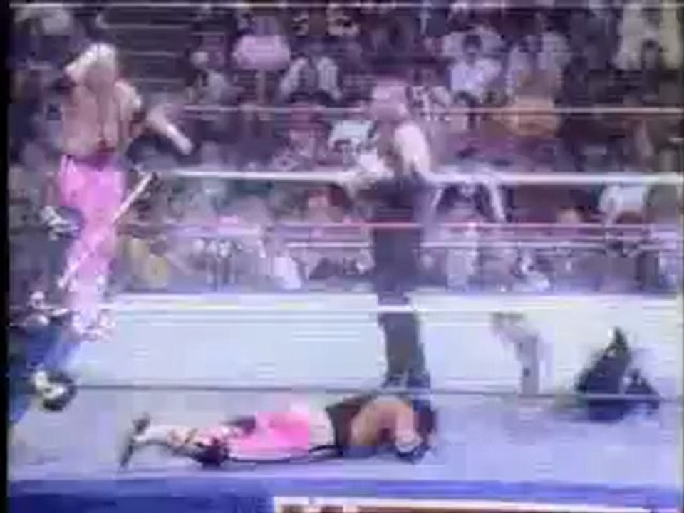 WrestleMania VII Hart Foundation vs Nasty Boys