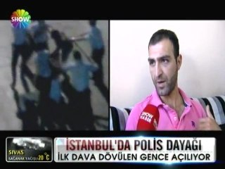 Polis dayağı yiyen gence dava açılıyor - 1 temmuz 2012