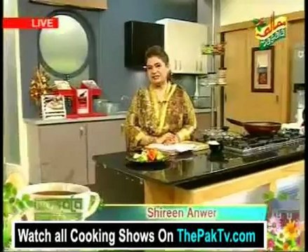 Masala Mornings with Shireen Anwar - 2nd July 2012 Part 2