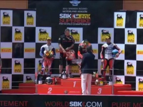 Superbikes - Melandri se sale en Aragón