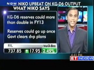KG D6 reserves could more than double in FY13: Niko
