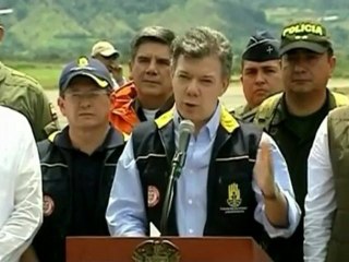 Colombia volcano spews ash