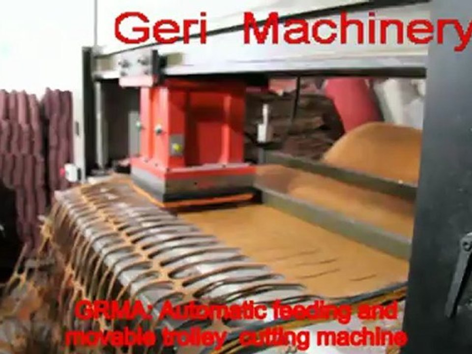 Automatic travelling head  cutting machine
