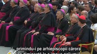 Benedict al XVI-lea: Să ducem Binele în societate