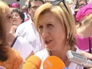 Rosa Díez, Albert Rivera y Jorge Campos hablan sobre la marcha por el bilingüismo