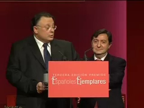 Intervención de César Vidal en los premios Españoles Ejemplares de la Fundación DENAES